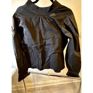 Elegant Black Casual Top by Design History, size L